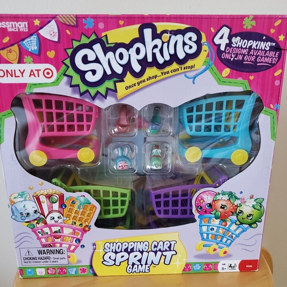 Shopkins Toys Shopkins Shopping Cart Sprint Game Poshmark